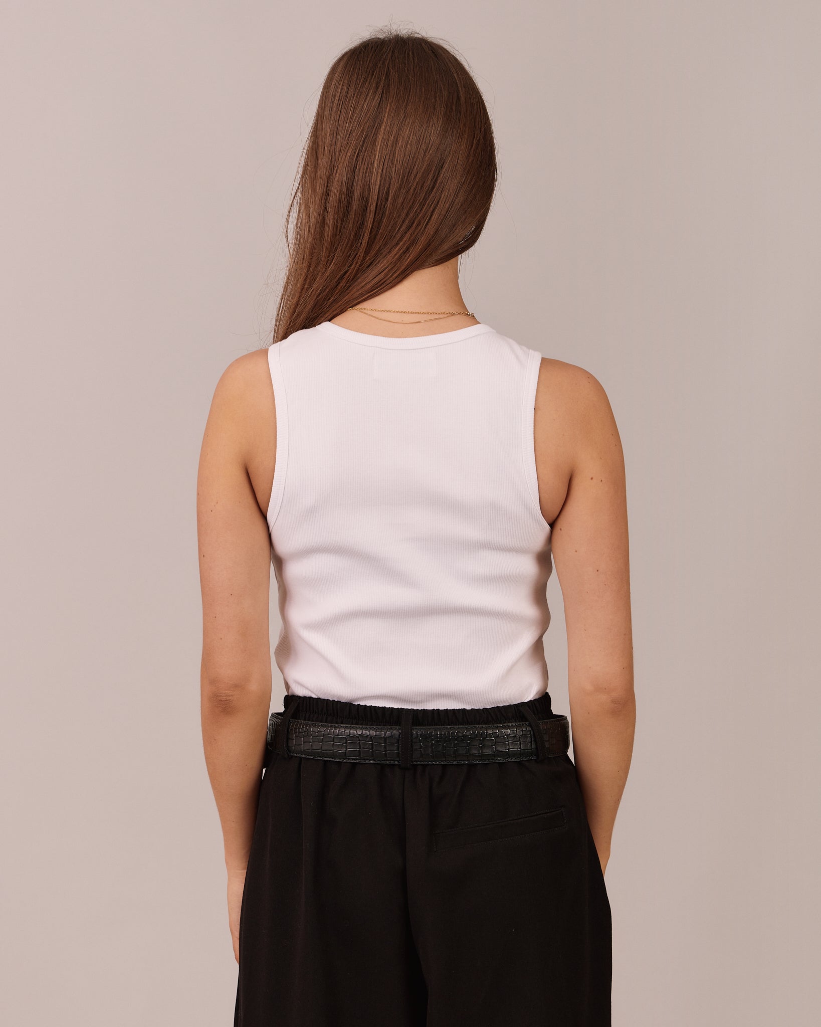 Tank top 2-pack - White