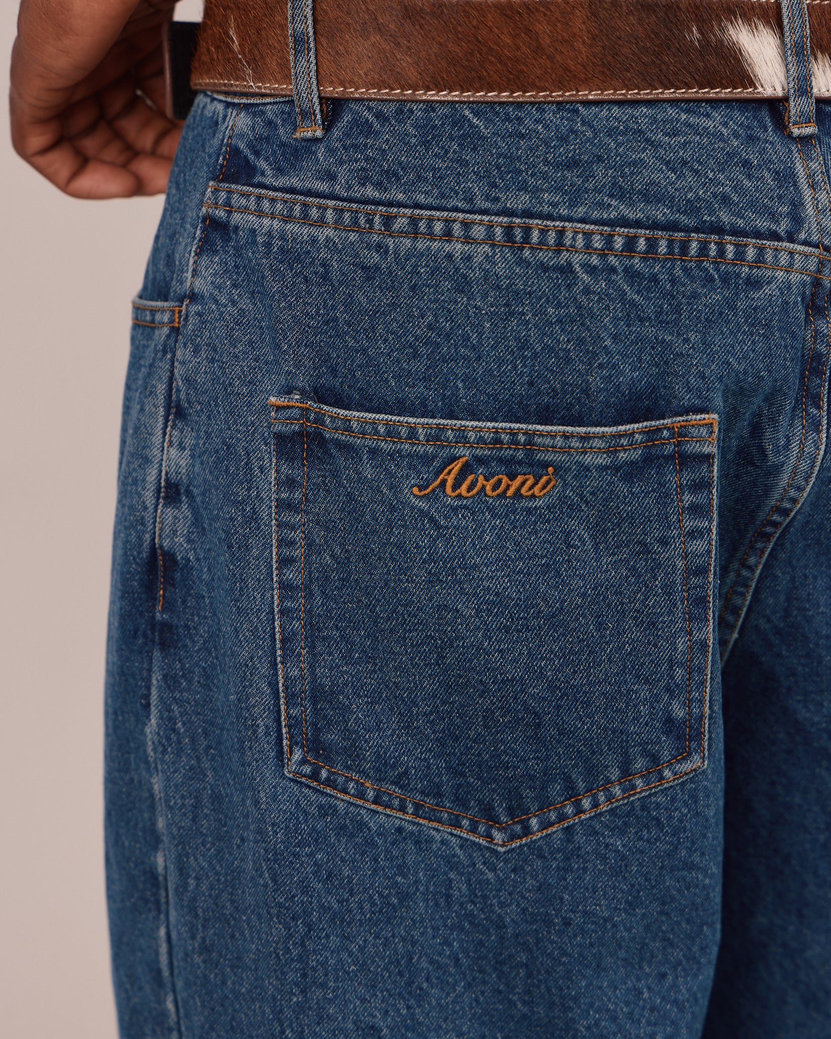 Baggy Jeans - Mid Blue