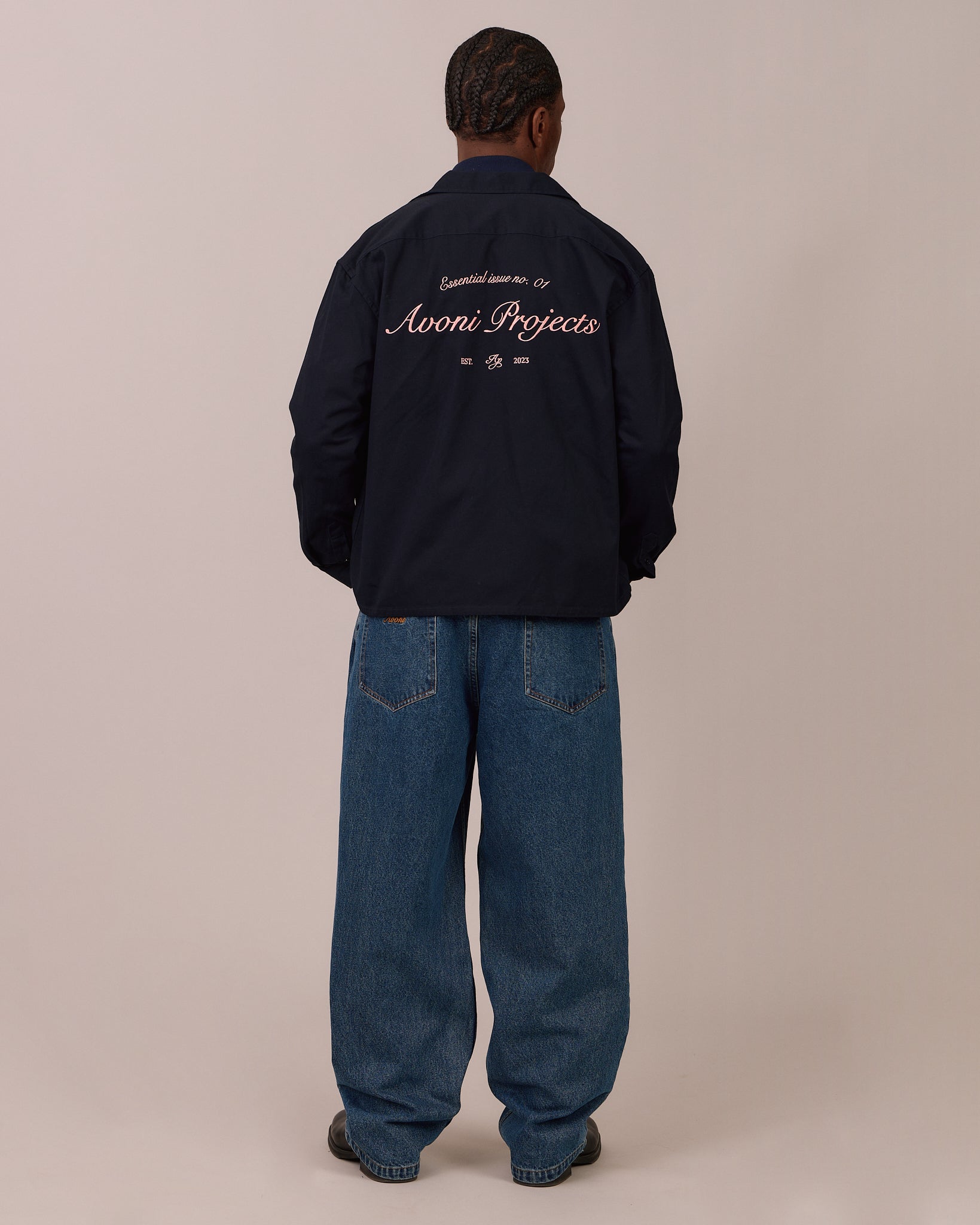 LS Canvas Essential Shirt - Navy