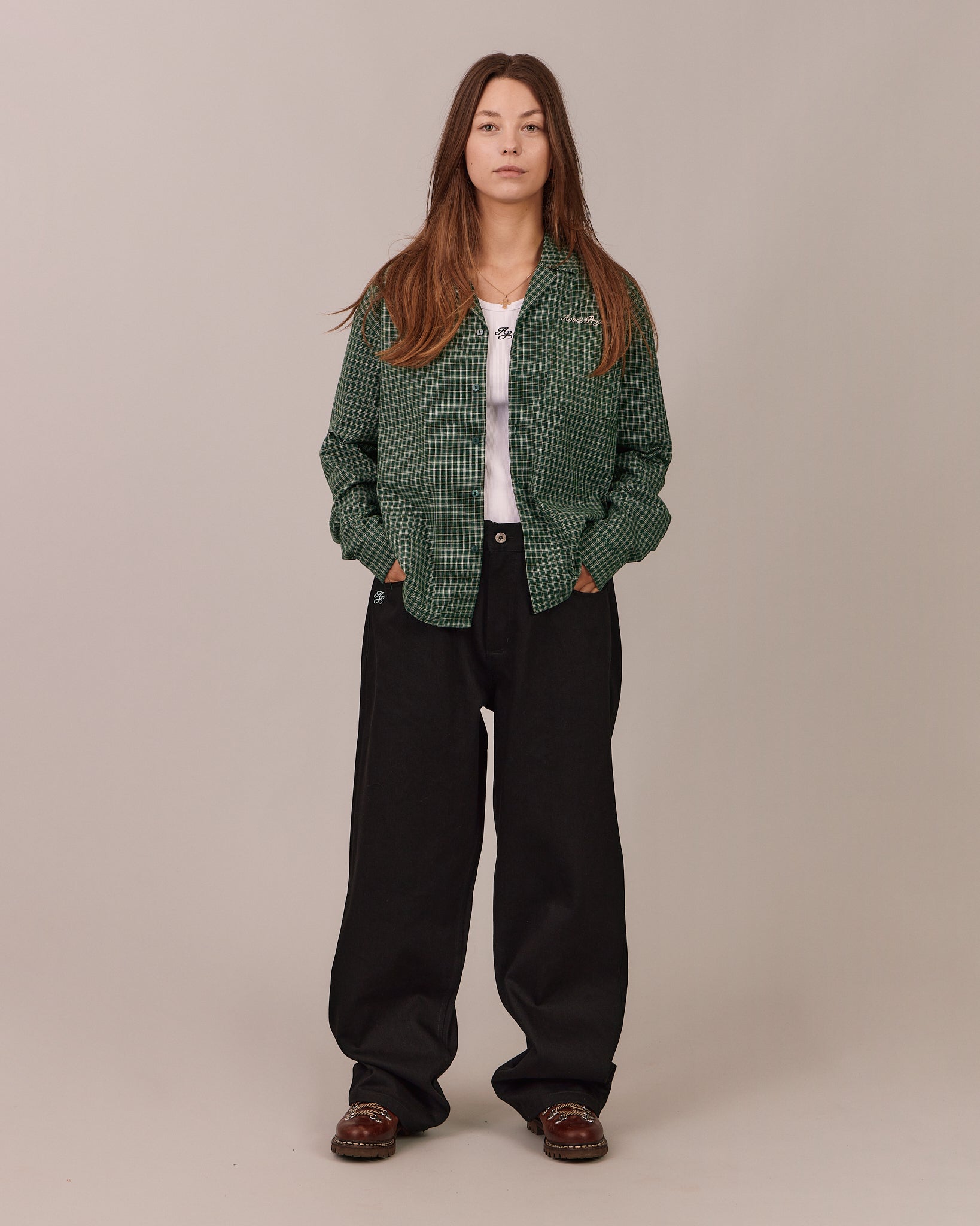 Baggy Selvedge Jeans - Black