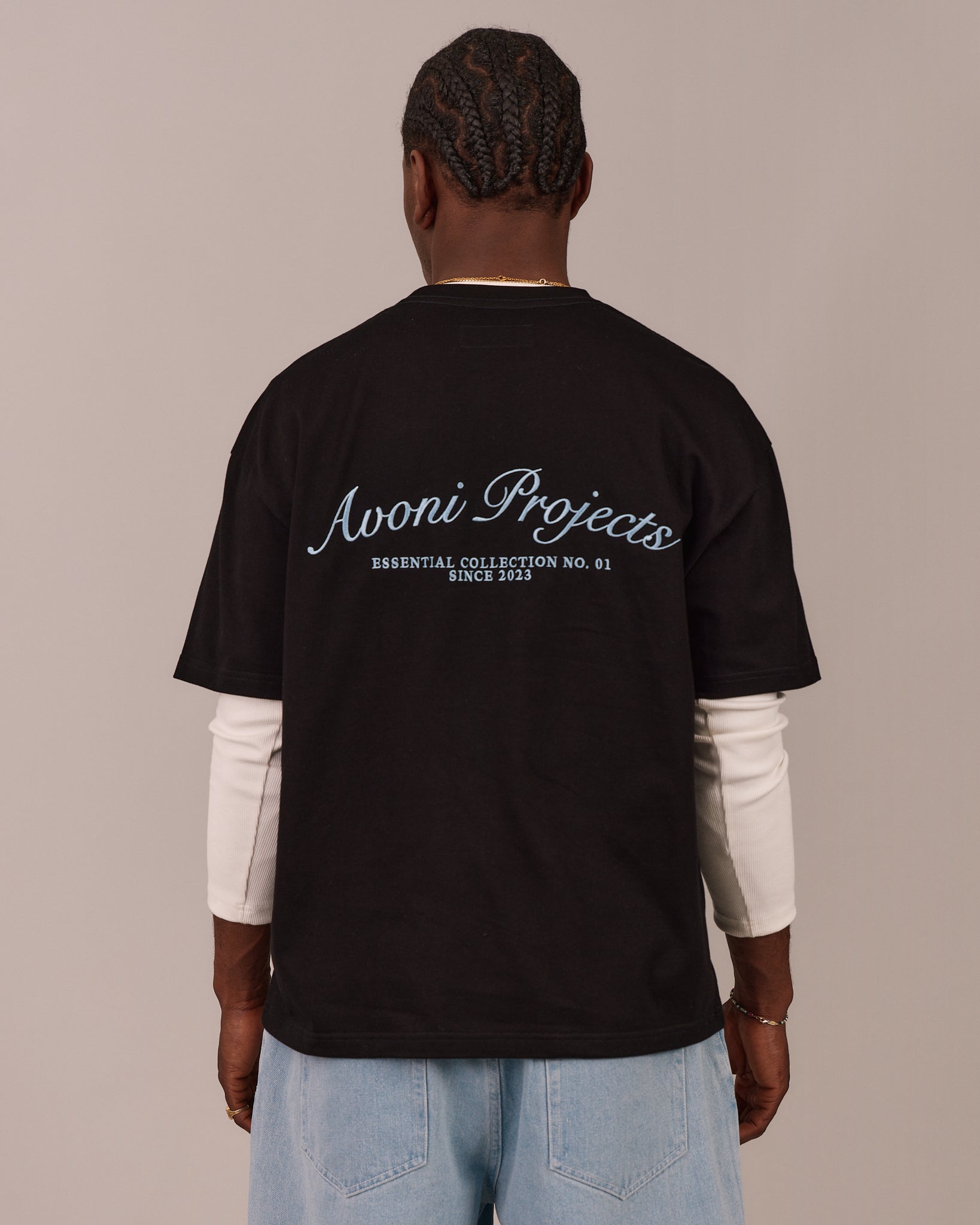 Classic SS Essential Tee - Black – Avoni Projects