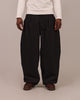 Baggy Pleated Jeans - Black