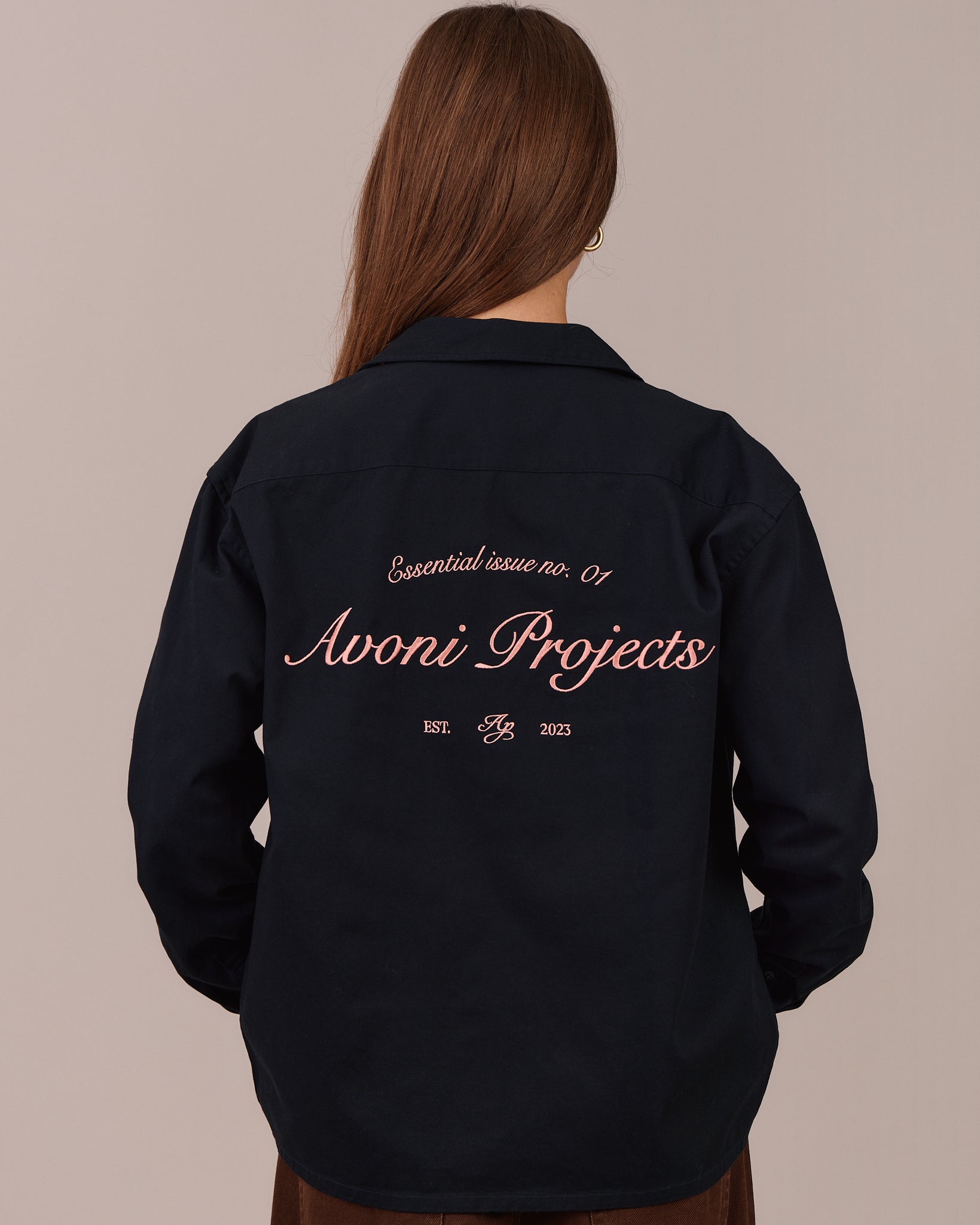 LS Canvas Essential Shirt - Navy