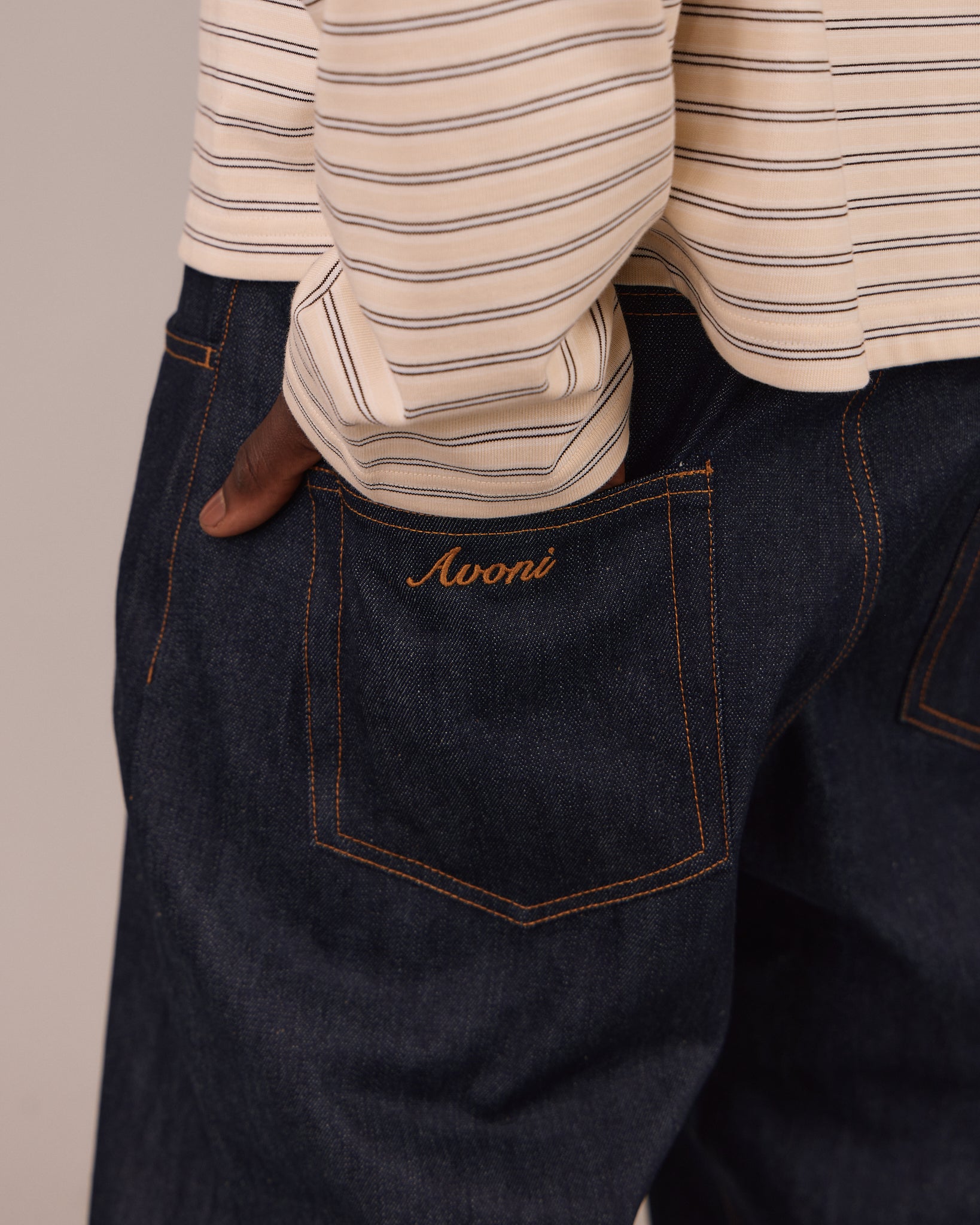 Baggy Selvedge Jeans - Indigo – Avoni Projects