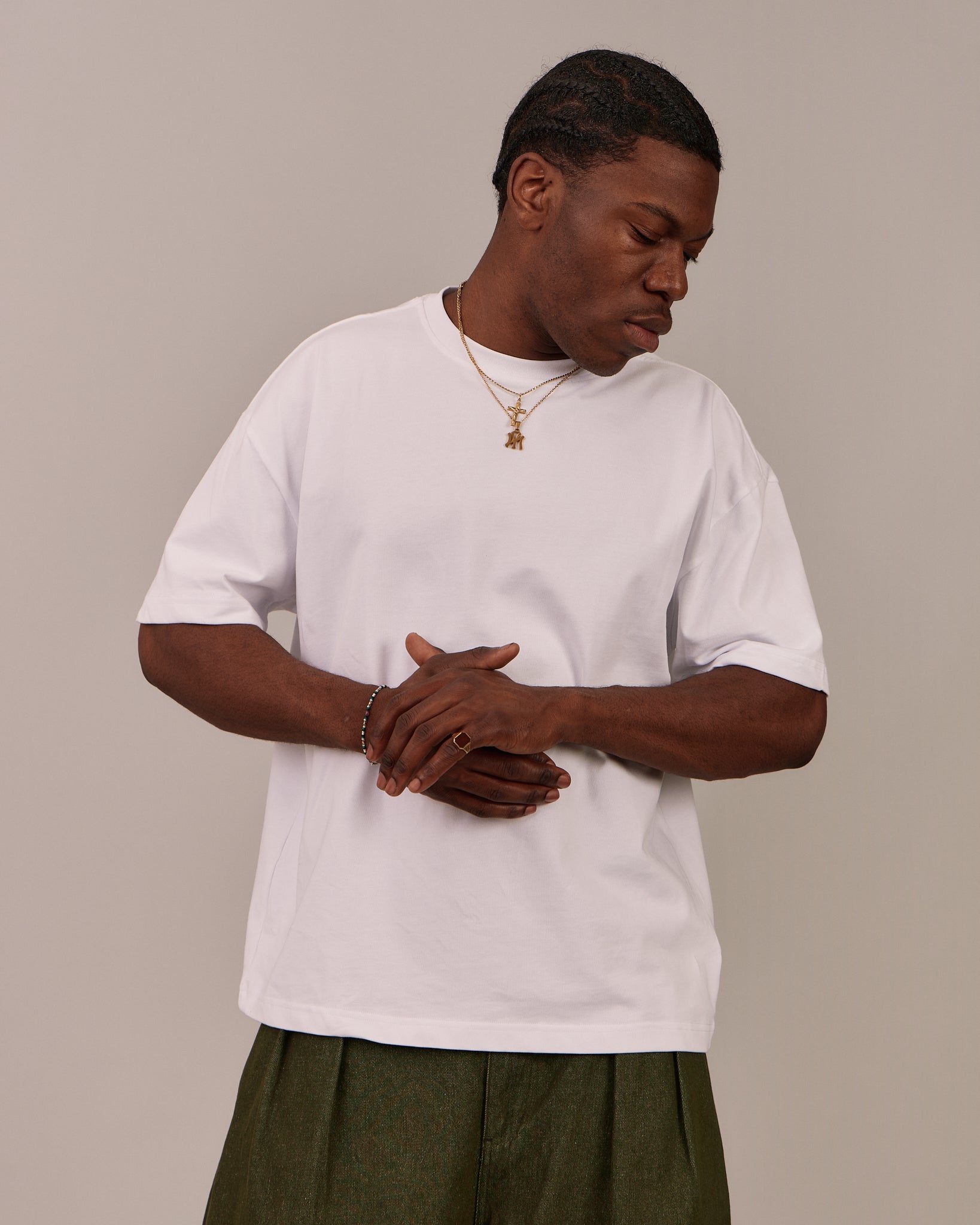 Classic SS Origins Tee - White
