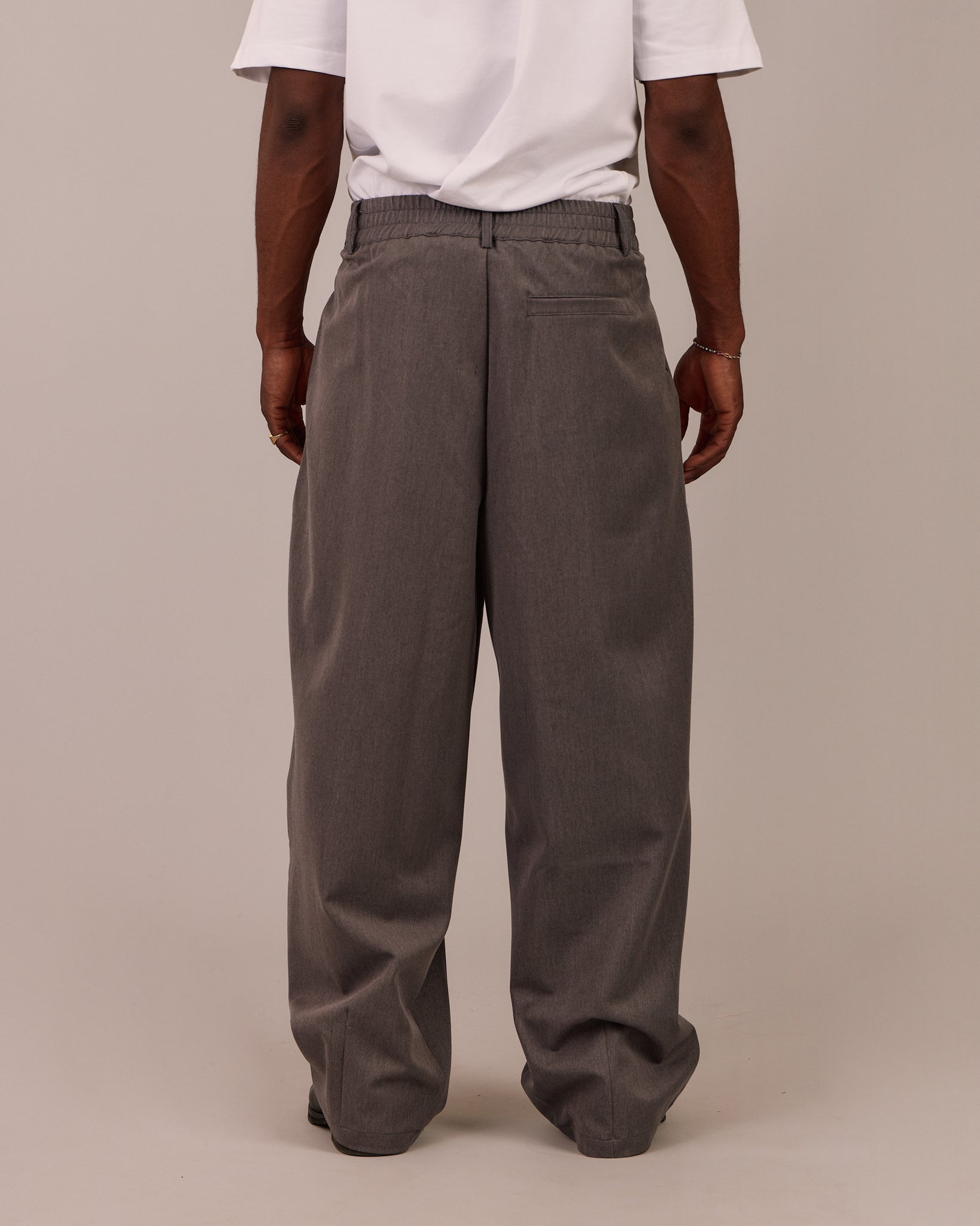 Relaxed Suit Pants - Dark Grey – Avoni Projects