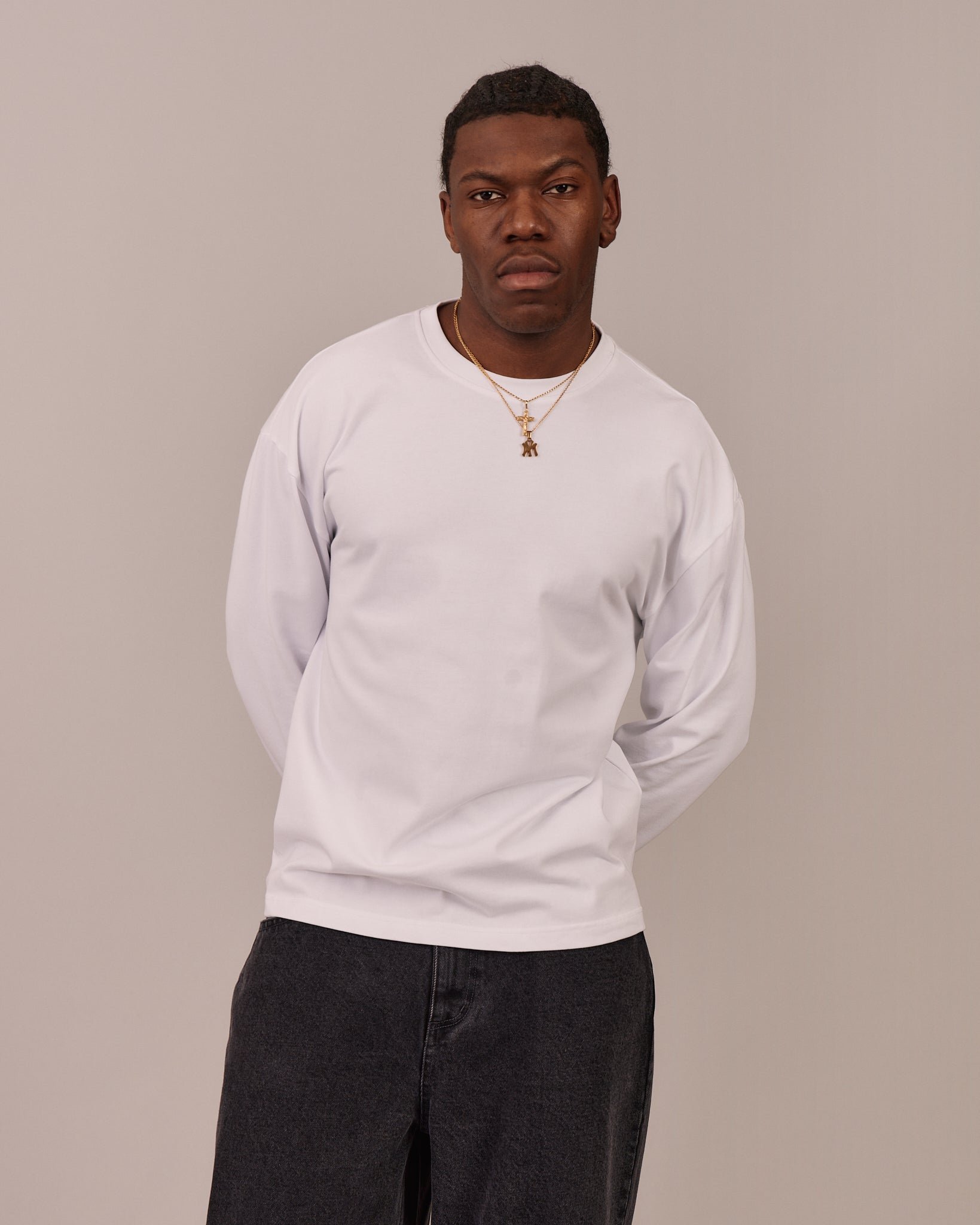 Classic LS Origins Tee - White