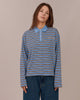 LS Polo Shirt - Blue Stripe