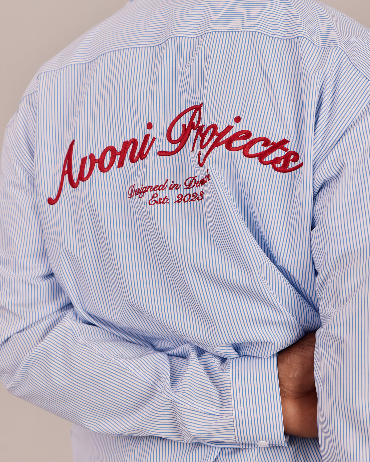 LS Striped Essential Shirt - Blue/White