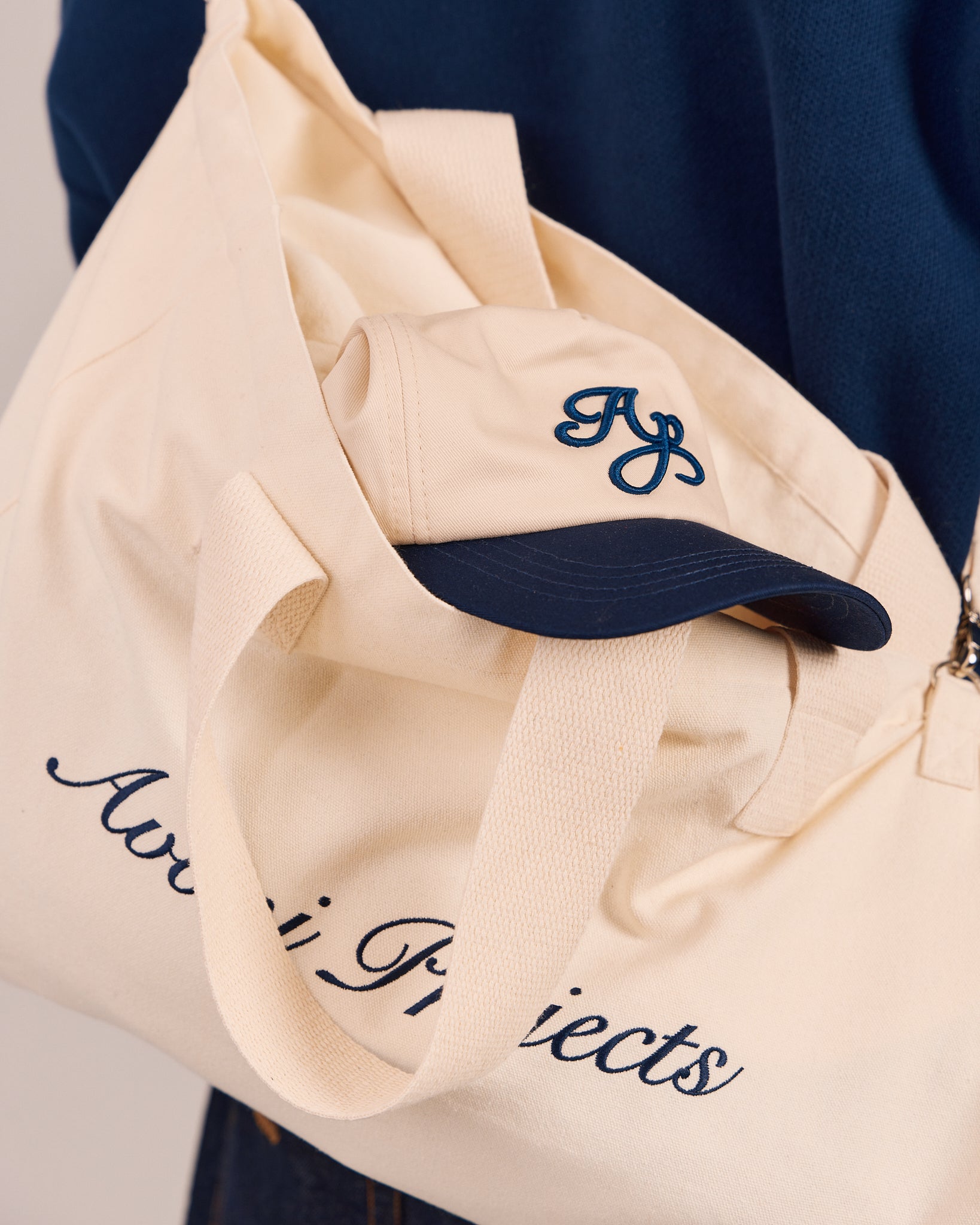 Embroidered Tote Bag