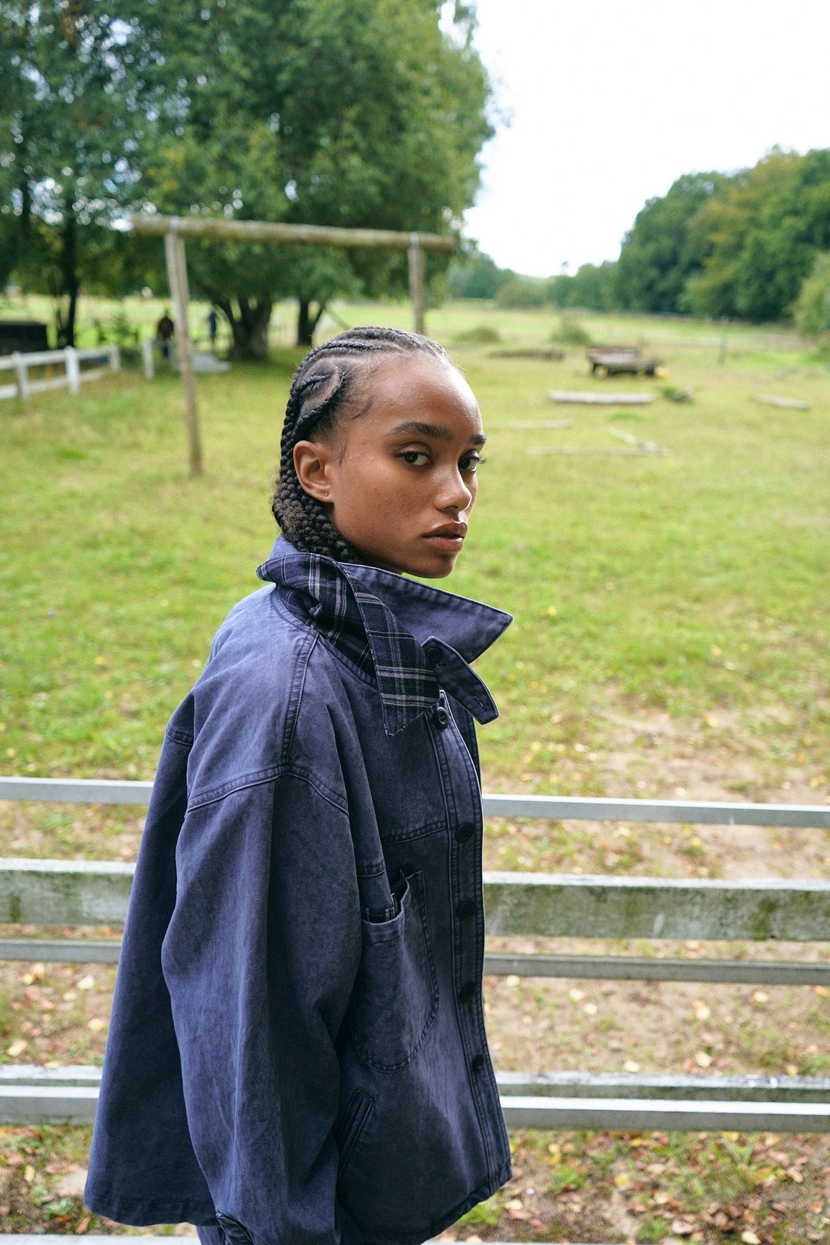 Chore Jacket - Washed Navy