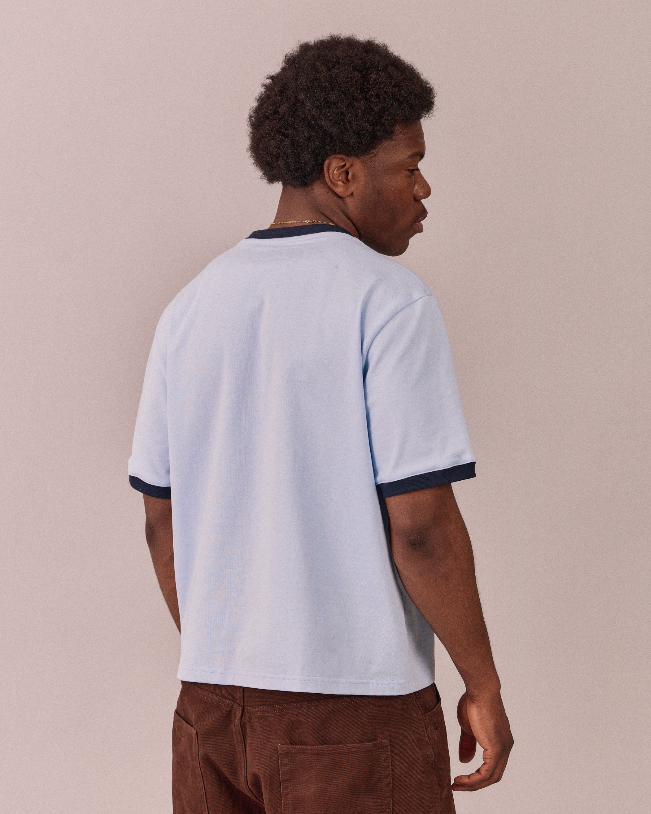 SS Jazz Tee - Baby Blue