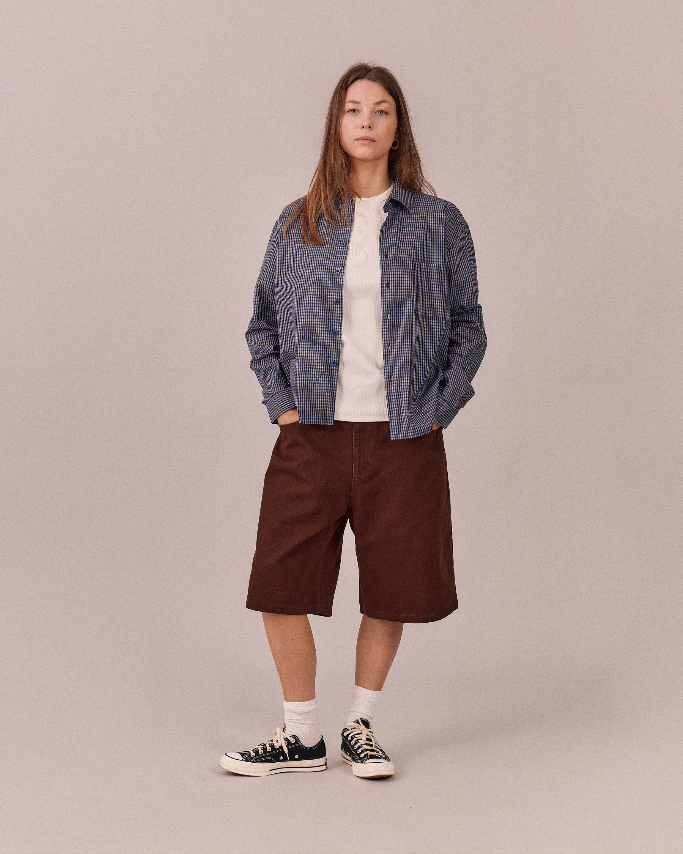 Baggy Jorts - Brown