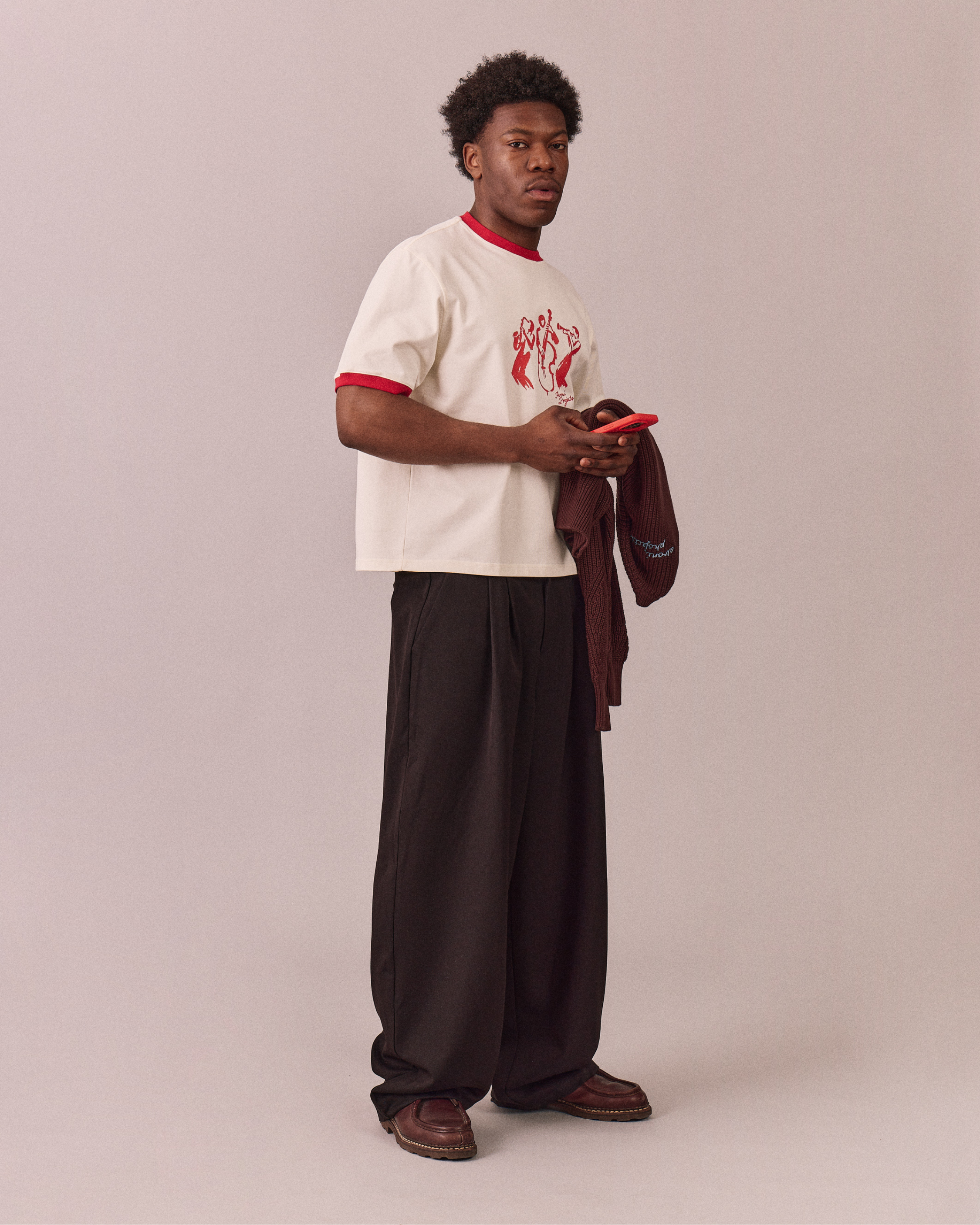 SS Jazz Tee - Red