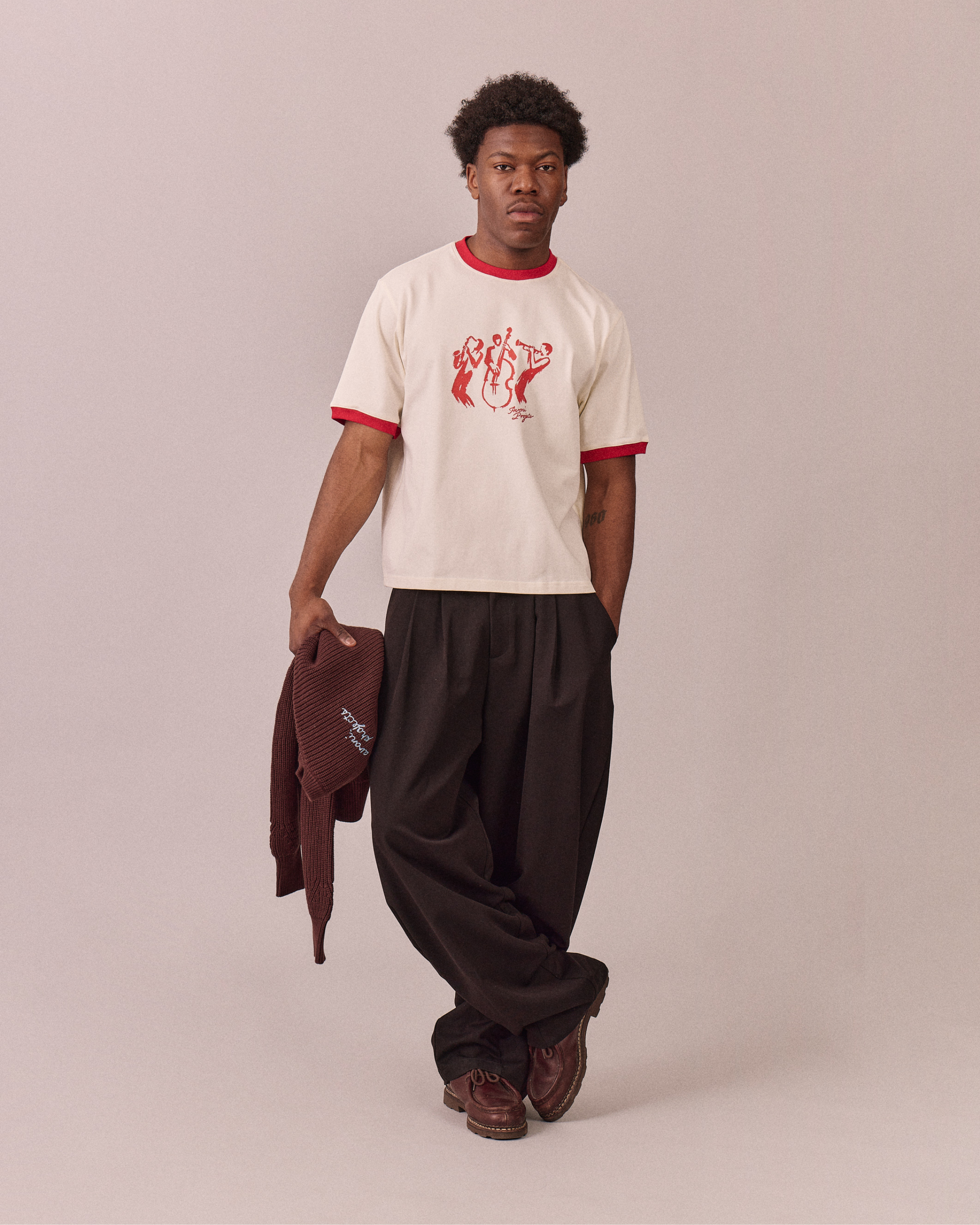 SS Jazz Tee - Red