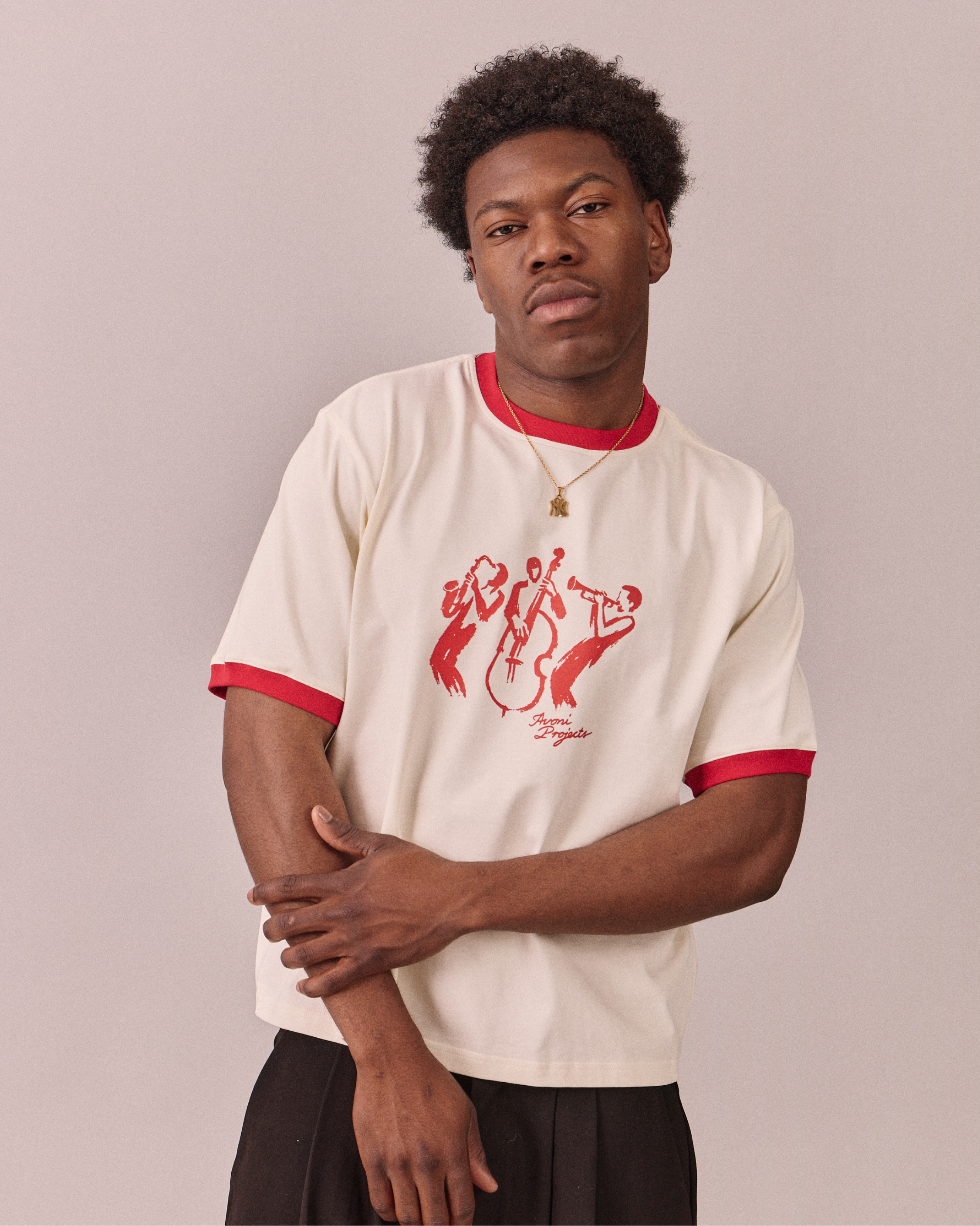 SS Jazz Tee - Red