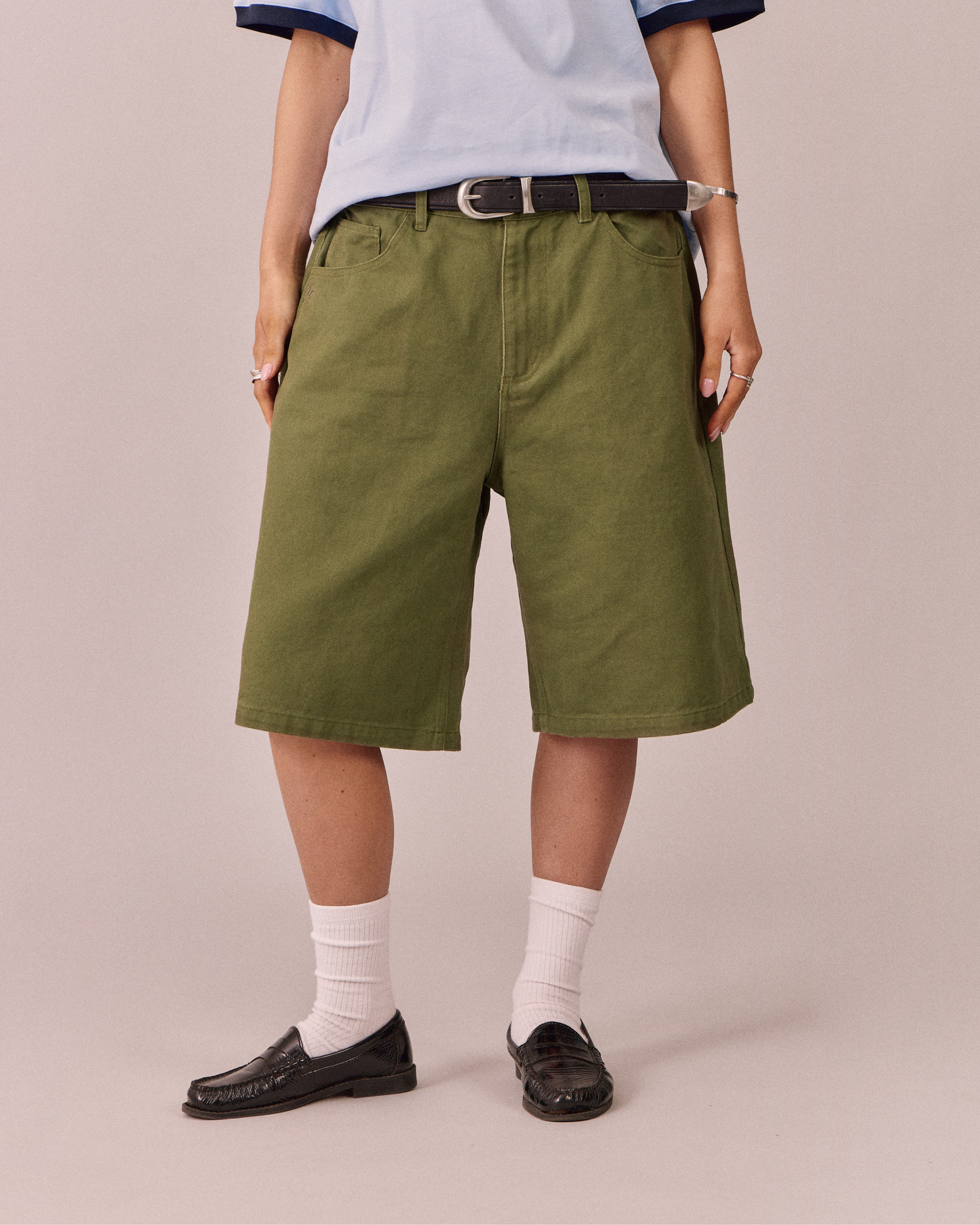 Baggy Jorts - Green