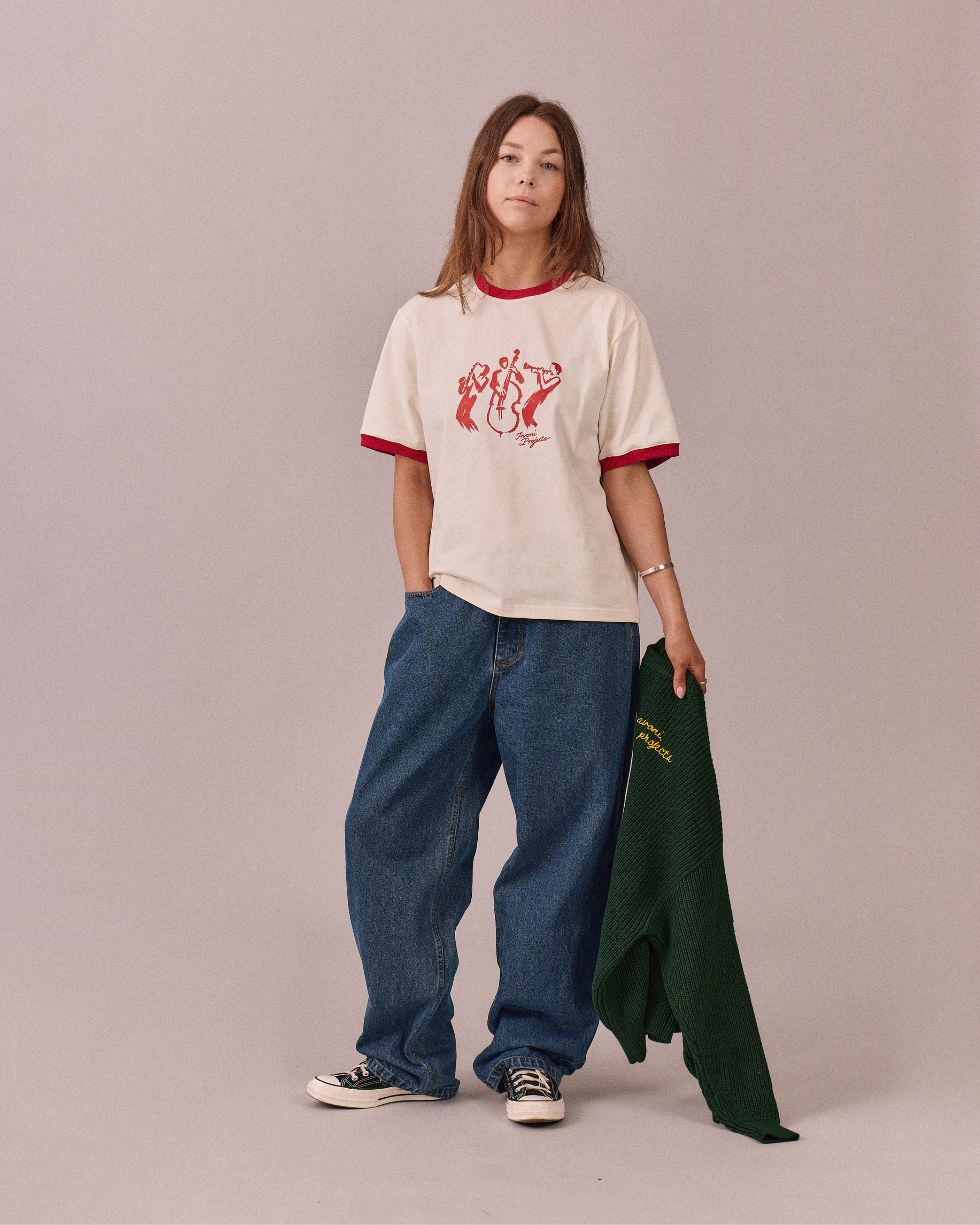 SS Jazz Tee - Red