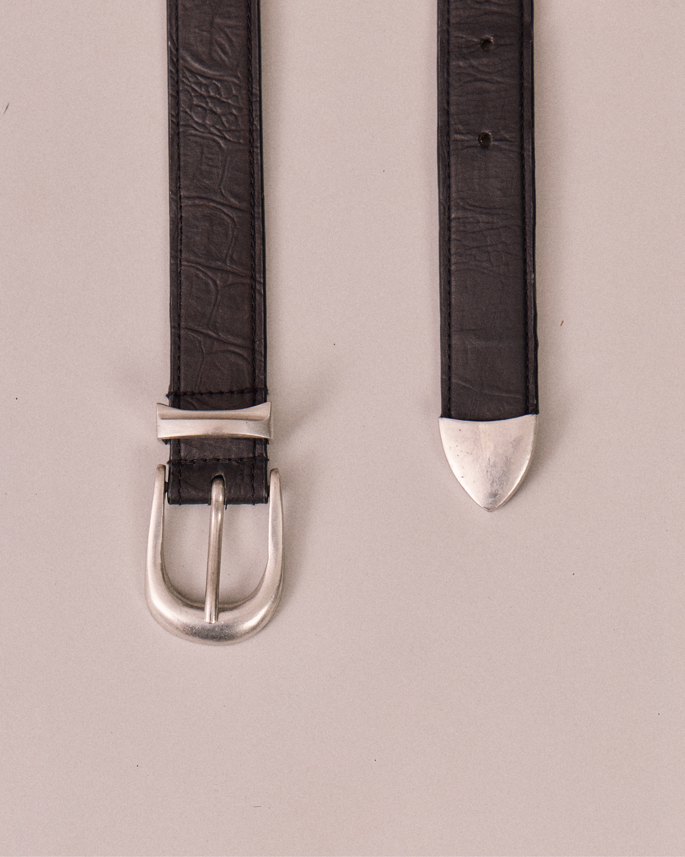 Leather Belt - Black