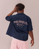 SS Canvas Essential Shirt - Navy