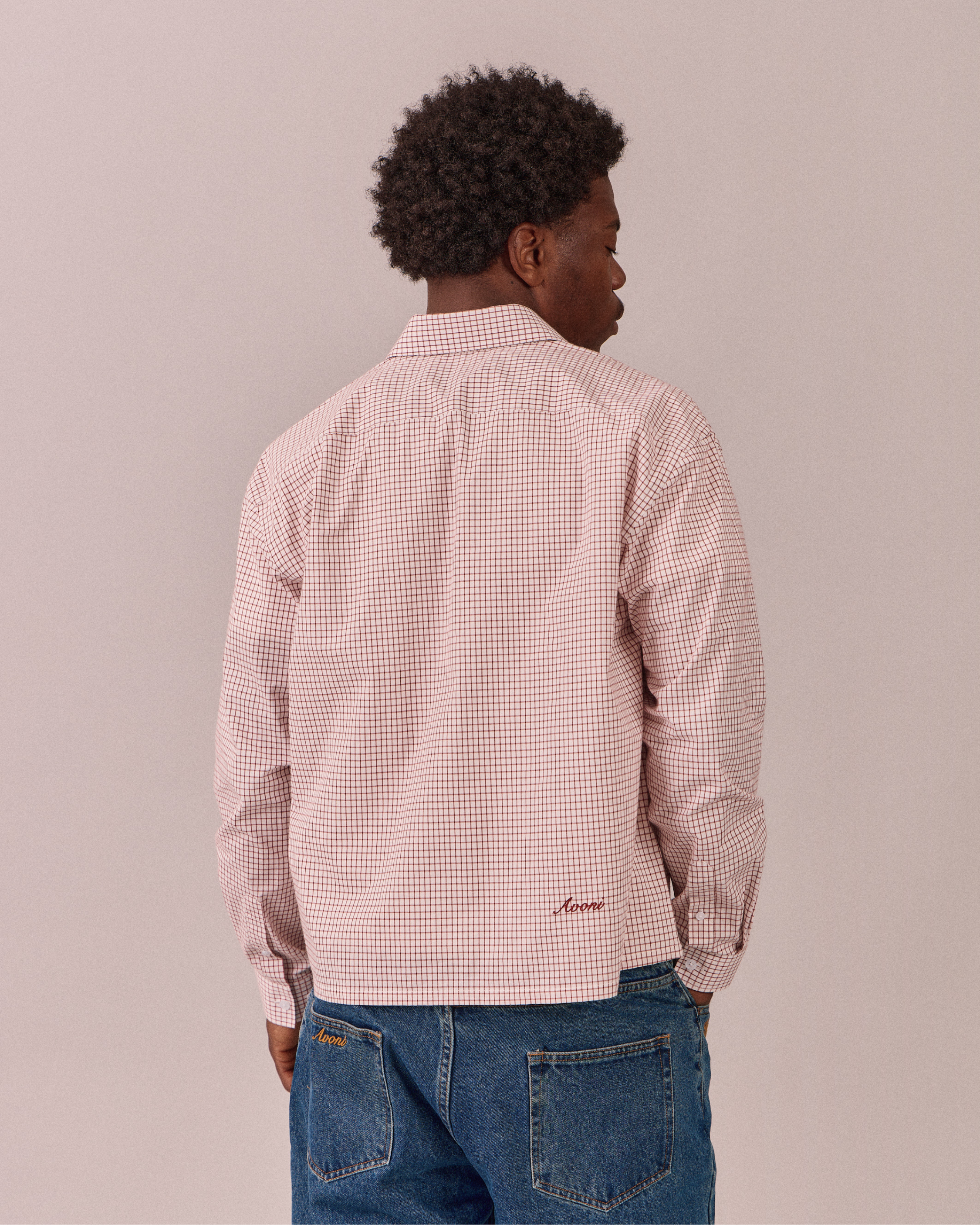 LS Checkered Shirt - Red/White