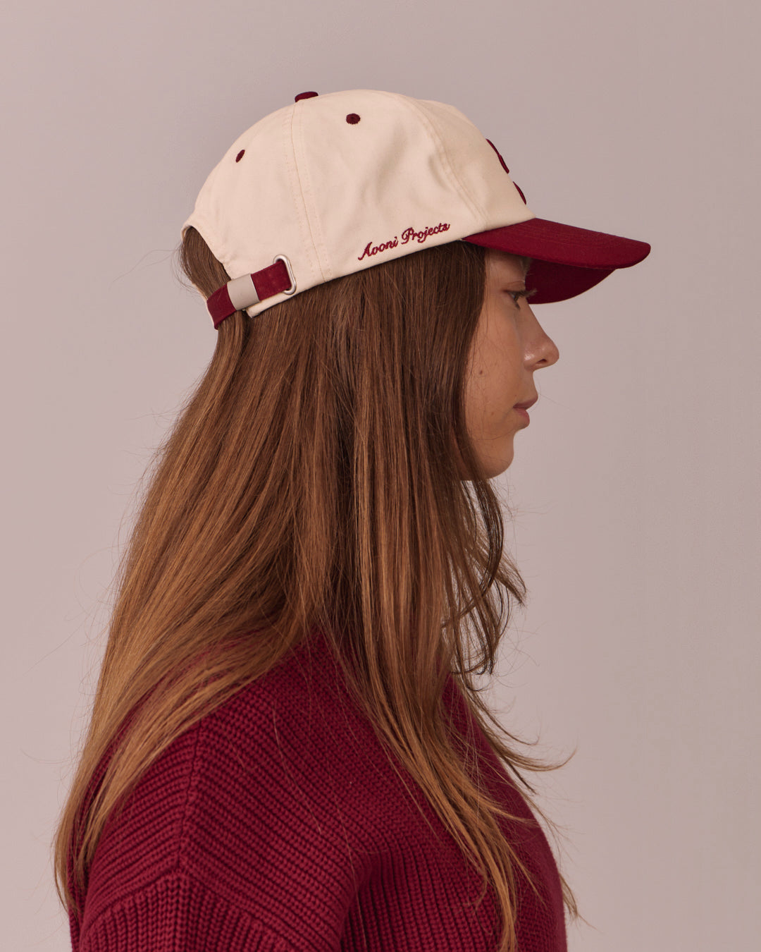 AP Logo Cap - Burgundy
