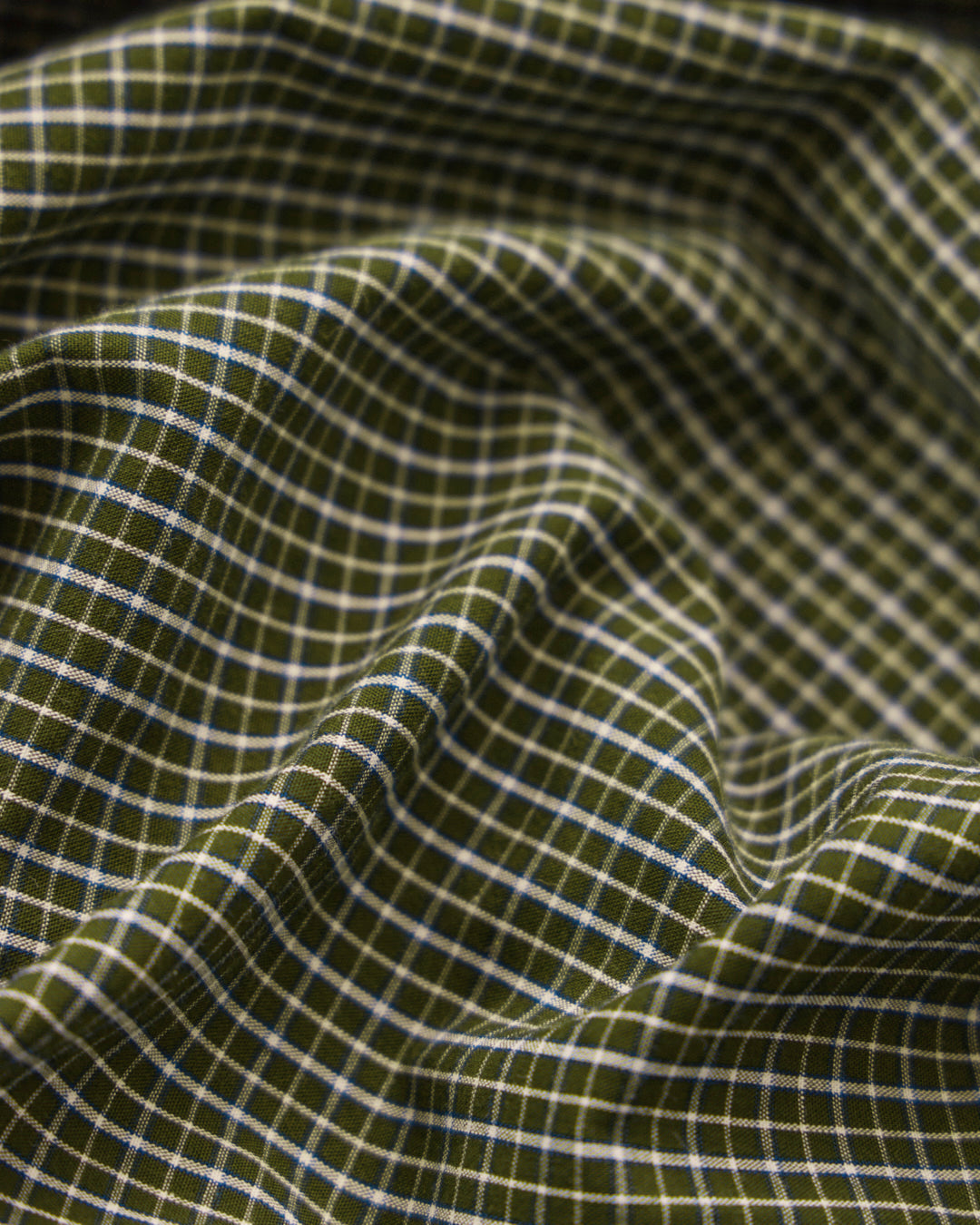 LS Checkered Shirt - Green/Navy