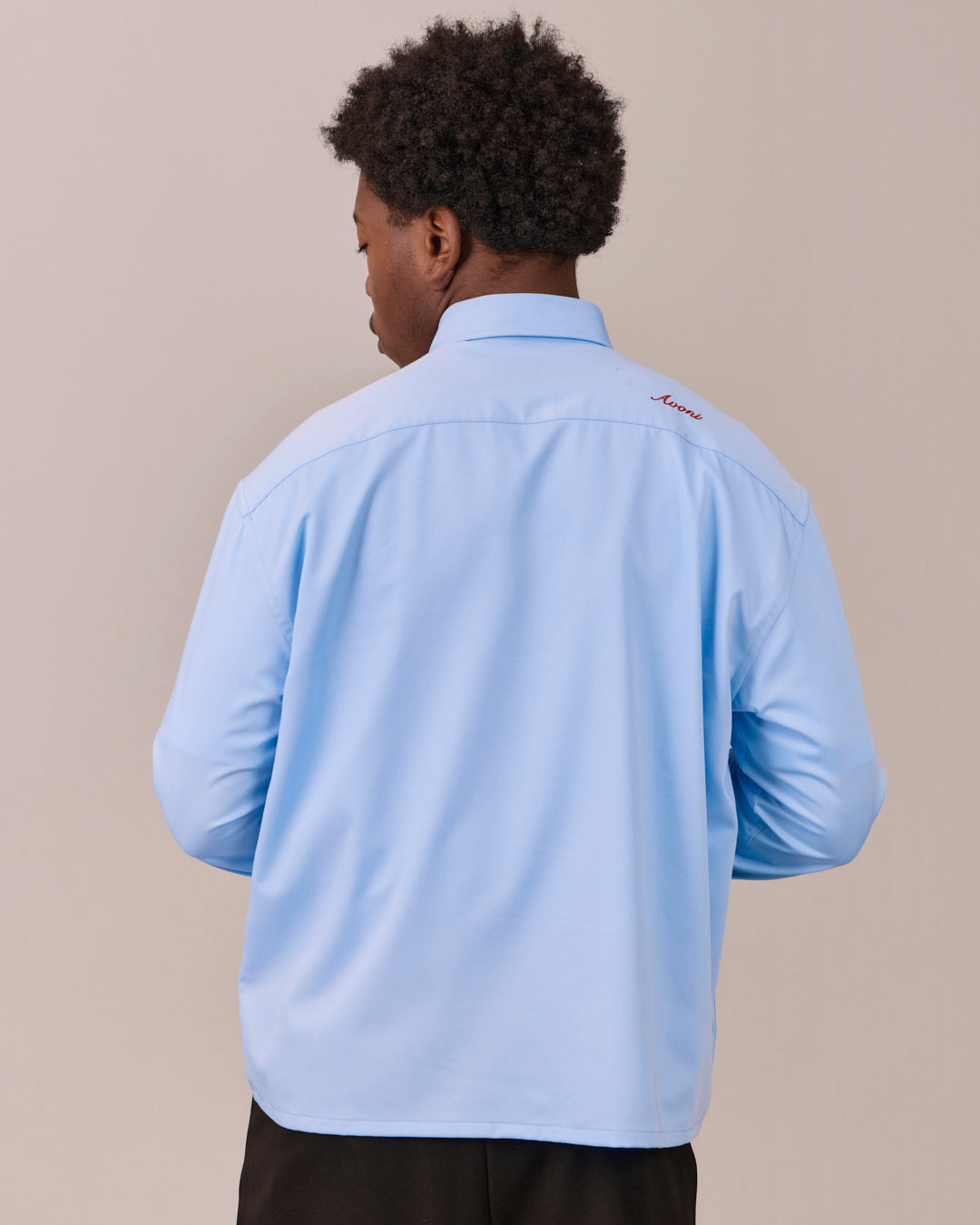 LS Origins Bamboo Shirt - Light Blue