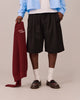 Relaxed Suit Shorts - Black