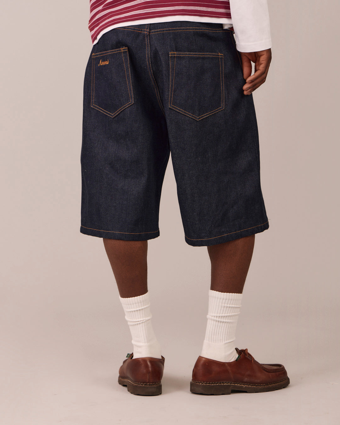 Baggy Selvedge Jorts - Indigo