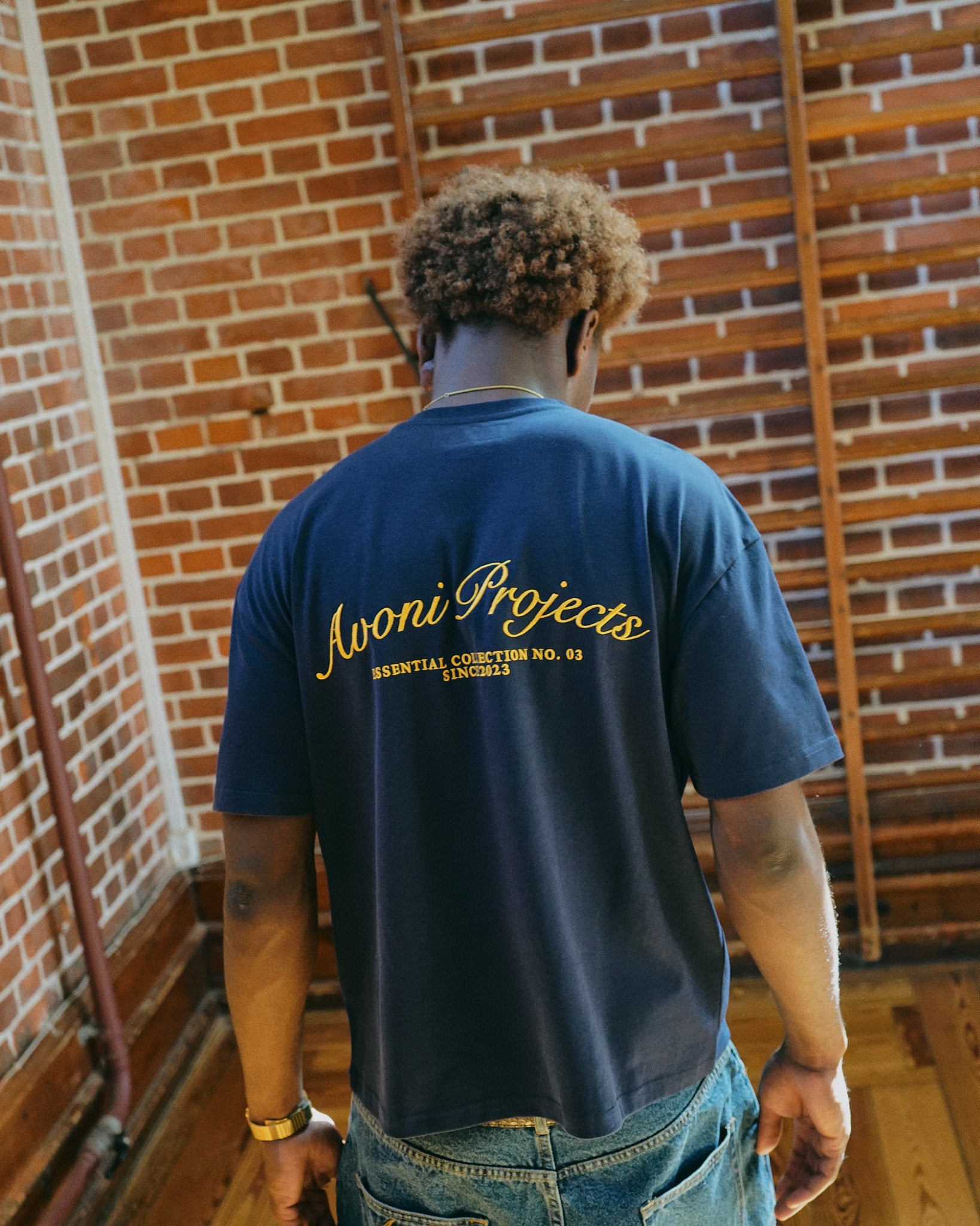 Classic SS Essential Tee - Navy