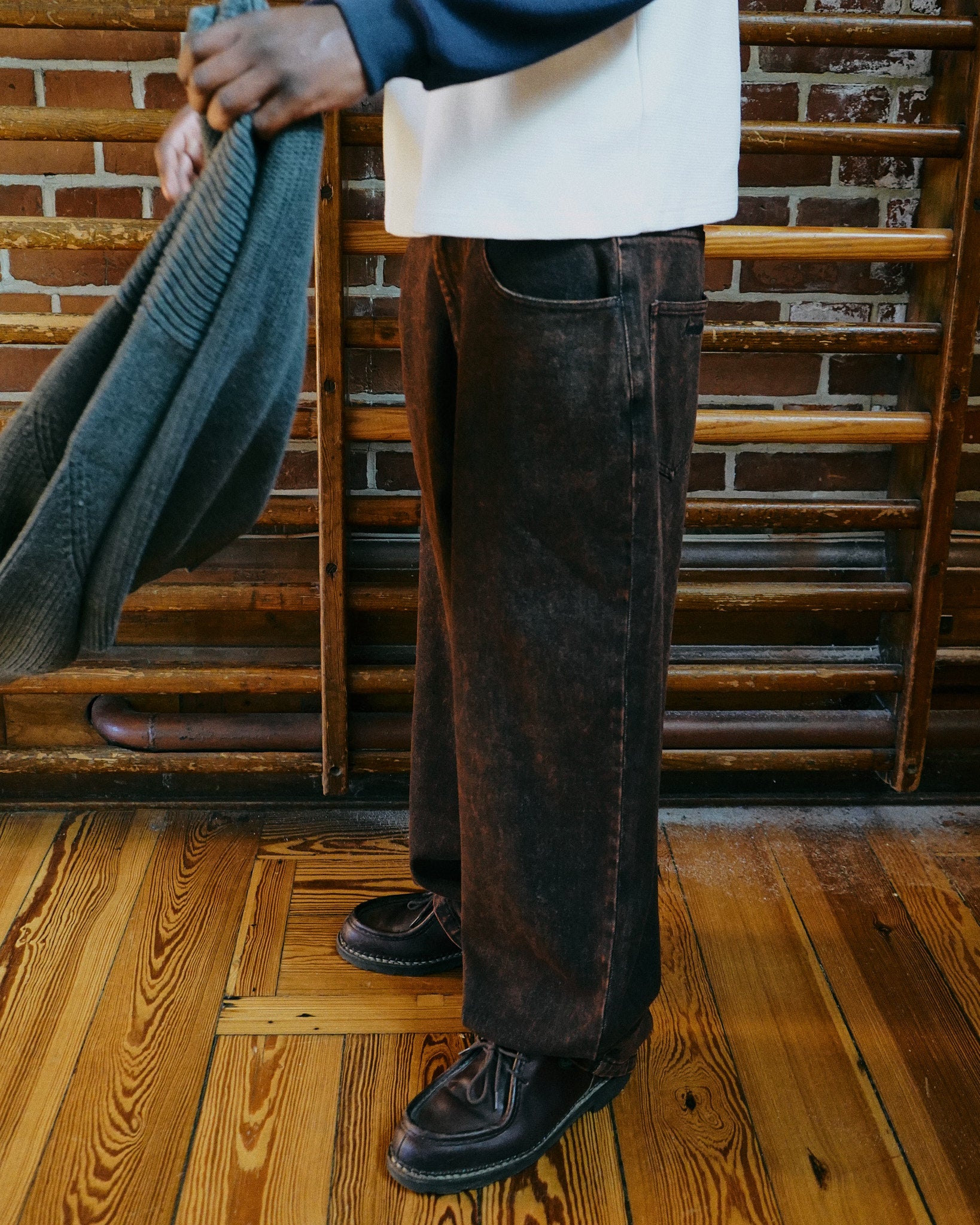 Baggy Jeans - Mahogany
